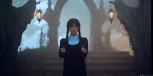 Imagem preta de espaço reservado, com nome de arquivo indicando "Wednesday Addams, Wednesday, adam wednesday